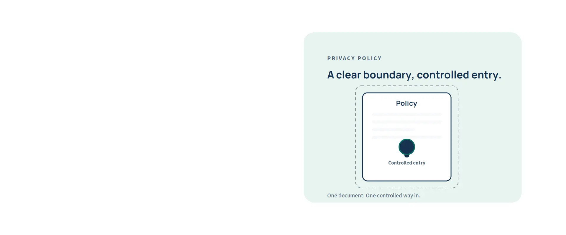 Privacy Policy — illustration